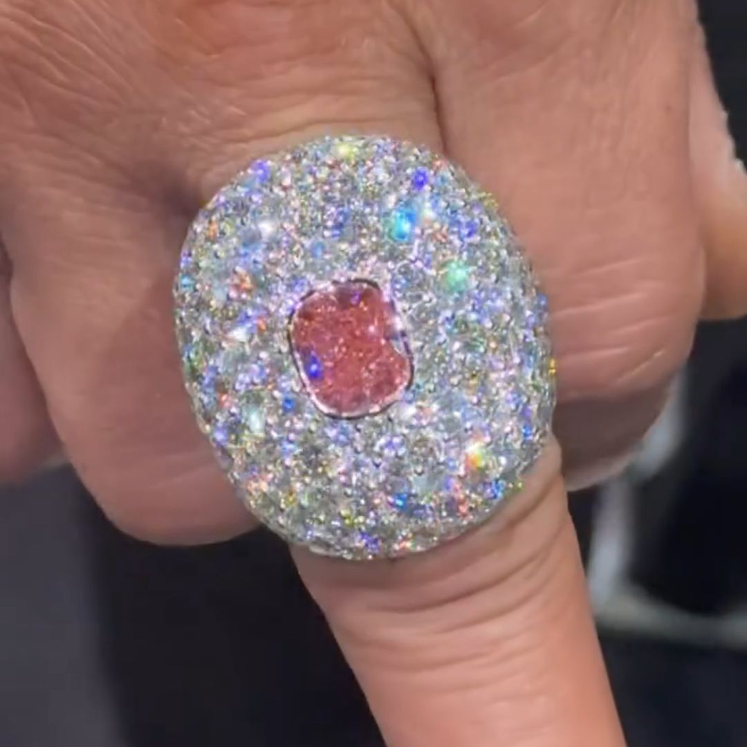 7ct Cushion-cut Sterling Silver Handmade Ring