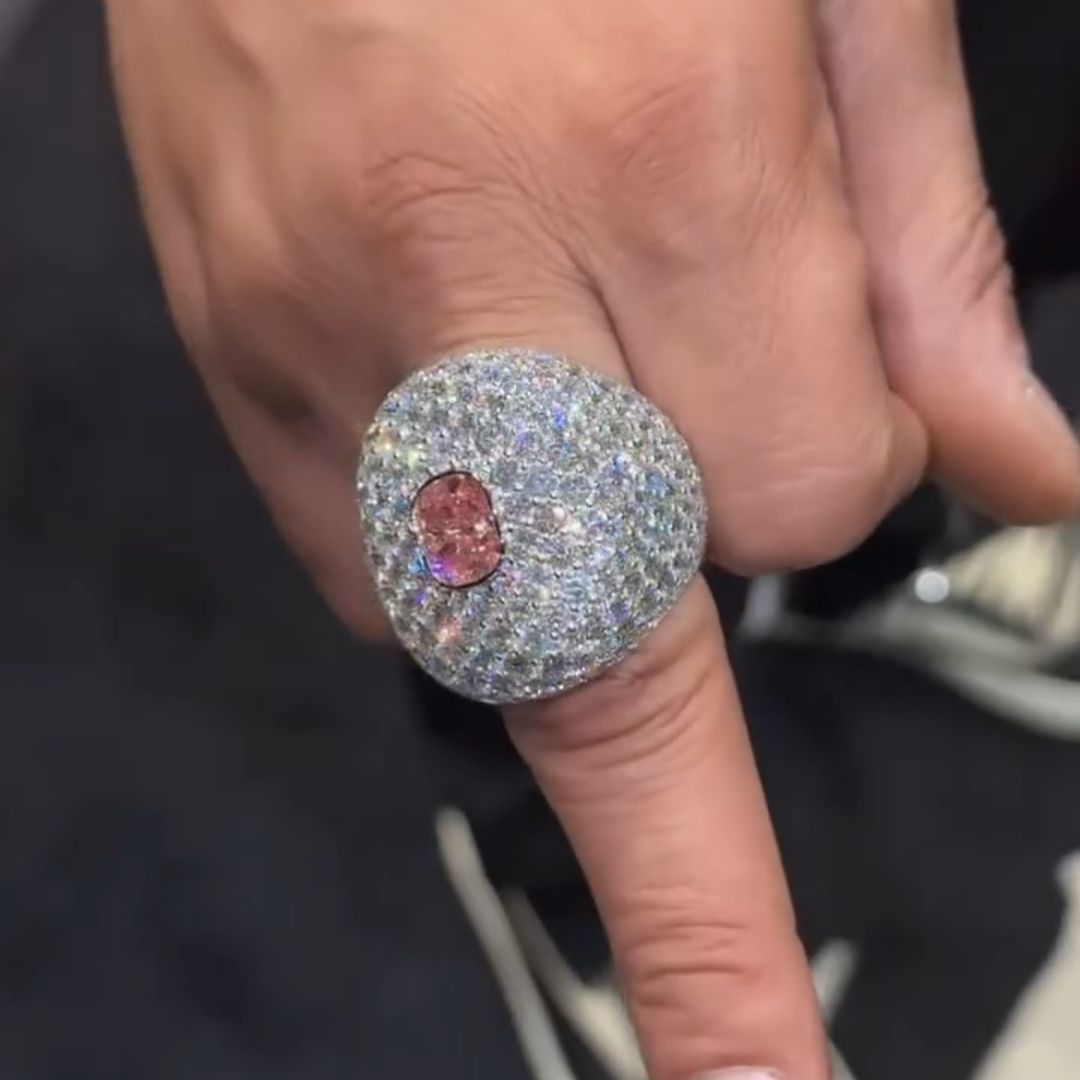 7ct Cushion-cut Sterling Silver Handmade Ring