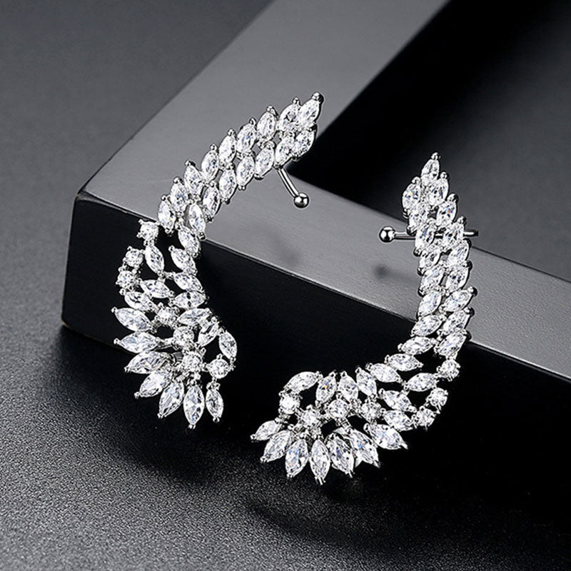 Shining Wings Design Ear Cuffs