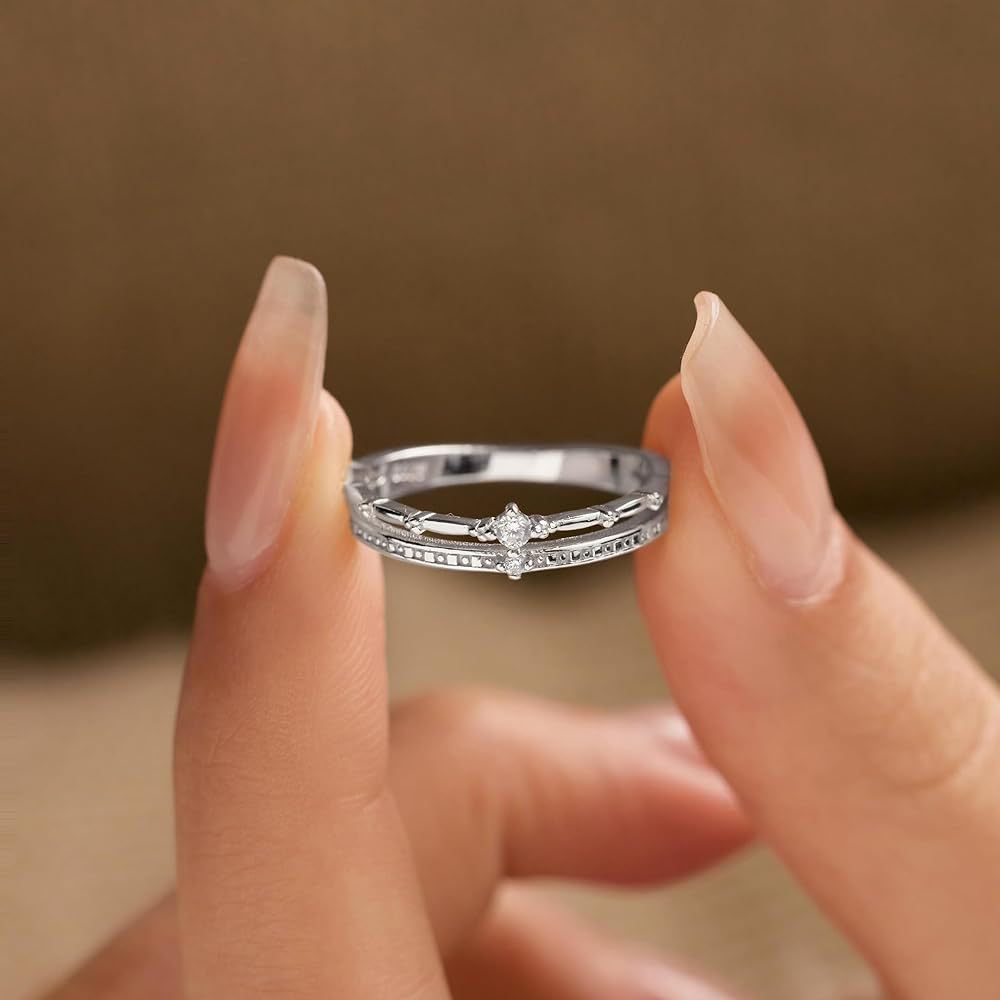 Double-layer Design 14K Gold Plated Band