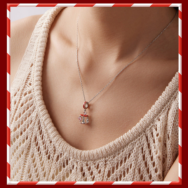 Christmas Themed 925 Sterling Silver Charms for Bracelets & Necklace