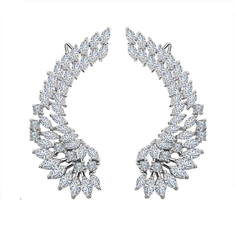 Shining Wings Design Ear Cuffs