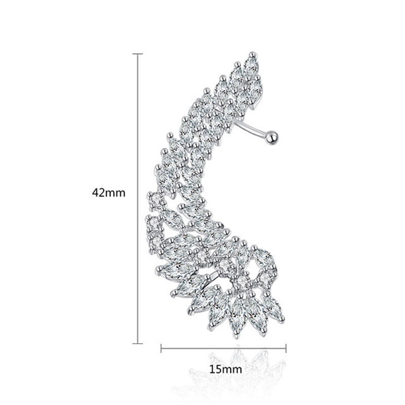 Shining Wings Design Ear Cuffs