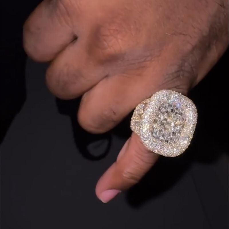 Luxury Handmade Men's Ring in Sterling Silver