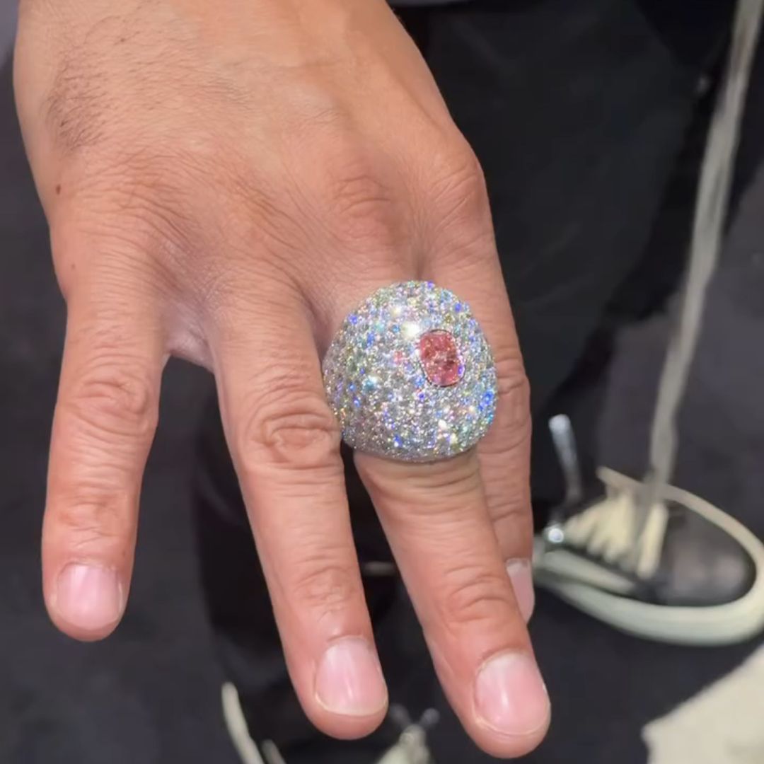 7ct Cushion-cut Sterling Silver Handmade Ring