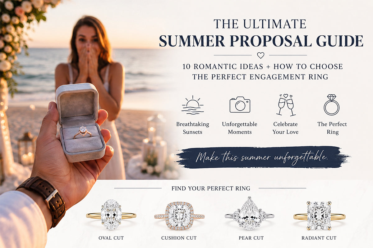 The Ultimate Summer Proposal Guide: 10 Romantic Ideas & Ring Tips
