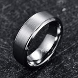 Simple Design Men's Tungsten Steel Band