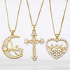 Vintage 'Mother's Day' Golden Tone Pendant Necklace