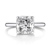 3.0 CT Classic Cushion Cut Solitaire Ring