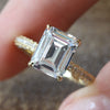 Emerald Cut Bridal Set