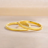 5PCS Stunning Wedding Band Set In Sterling Silver