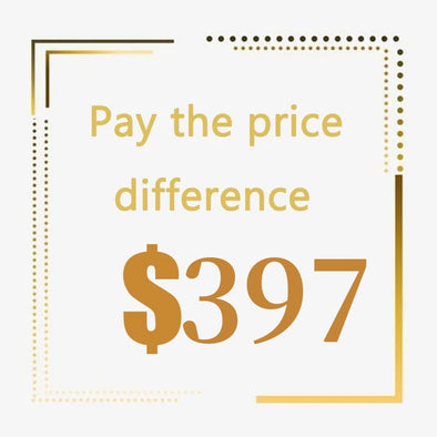 $397 Cover for Courier Fee and Item Price Difference