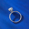 Gorgeous Pear Cut Sterling Silver Engagement Ring