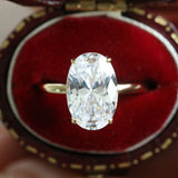 Oval Cut Bridal Set