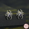 Halloween Spider Sterling Silver Stud Earring