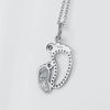 Cute Feets Sterling Silver Necklace For 'Mother's Day'