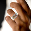 Infinity Design Sterling Silver Ring Band For Her