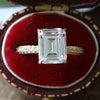 Emerald Cut Bridal Set