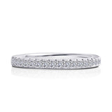 2PCS Princess Cut Sterling Silver Bridal Set in Sterling Silver