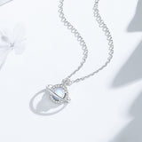 Magic Planet Pendant Necklace in Sterling Silver