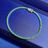 Women's Classic Multi-Color Tennis Bracelet in Sterling Silver