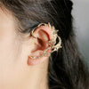 "Dark Dragon's Kiss" Twisted Elf Earrings