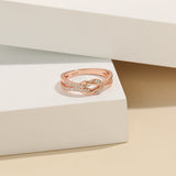 Simple Infinity Sterling Silver Band