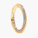Classic Mobius Eternity Sterling Silver Ring