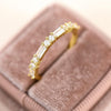 Unique Stackable Wedding Band in Sterling Silver