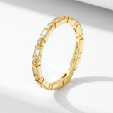 Stackable Women's band in Sterling Silver