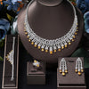 Fashionable and Dazzling Full Diamond Jewelry Set