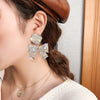 Chic Bowknot Design Drop Earrings