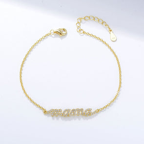 Classic Sterling Silver Bracelet For Mom