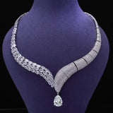 4 Pcs Jewelry Set Bridal Accessories
