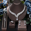 4 Pcs Jewelry Set Bridal Accessories