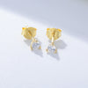 3 Prog Stud Earrings in Sterling Silver