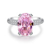 Pink Collection- Sterling Silver Engagement Ring