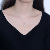 Classic Pearl Sterling Silver Necklace