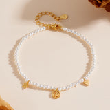 Elegant Pearls Sterling Silver Bracelet