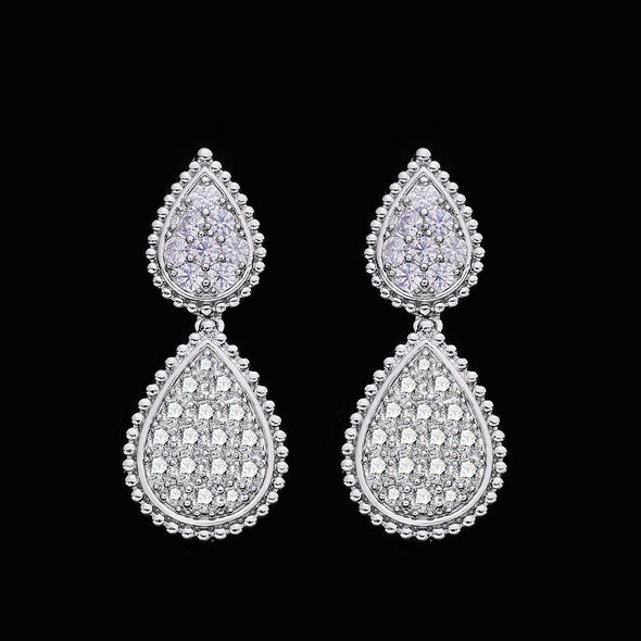 4 Pcs Jewelry Set Popular Accessories for Parties and Banquets