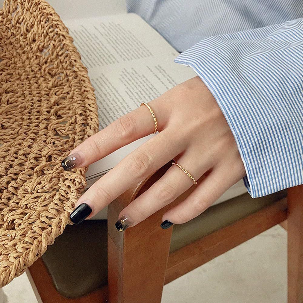 Vintage Rope Style Sterling Silver Band