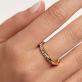 Classic Mobius Eternity Sterling Silver Ring
