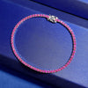 Women's Classic Multi-Color Tennis Bracelet in Sterling Silver