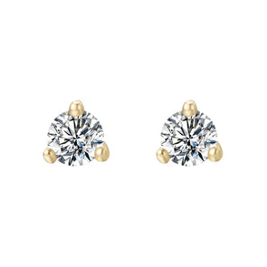 3 Prog Stud Earrings in Sterling Silver