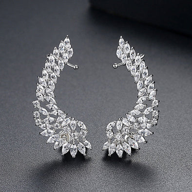 Shining Wings Design Ear Cuffs