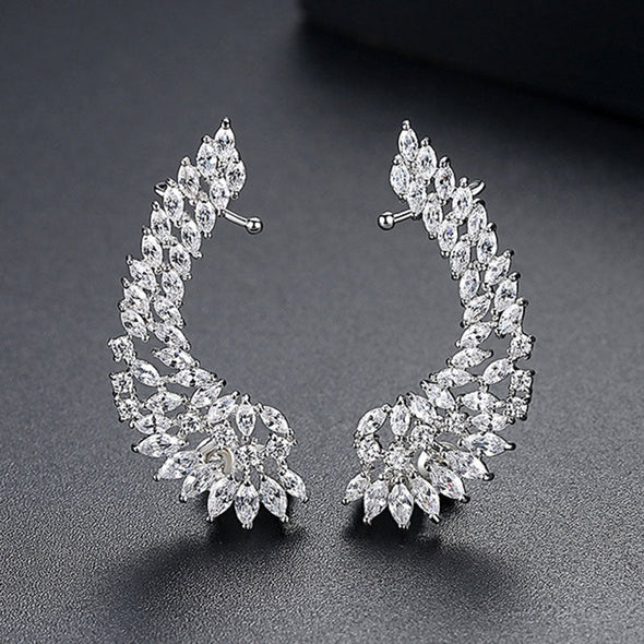 Shining Wings Design Ear Cuffs