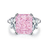 Pink Collection- Sterling Silver Engagement Ring