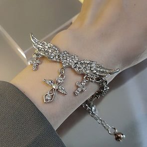Ins " Wings of Angel " Dangle Bracelet