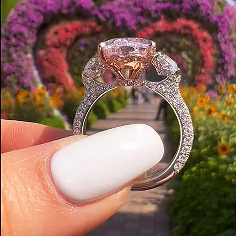 Rose Engagement Ring | Bride Ideas | Rose engagement ring, Flower engagement  ring, Unique engagement rings