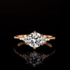 Classic Round Cut 6 Prong Moissanite Ring